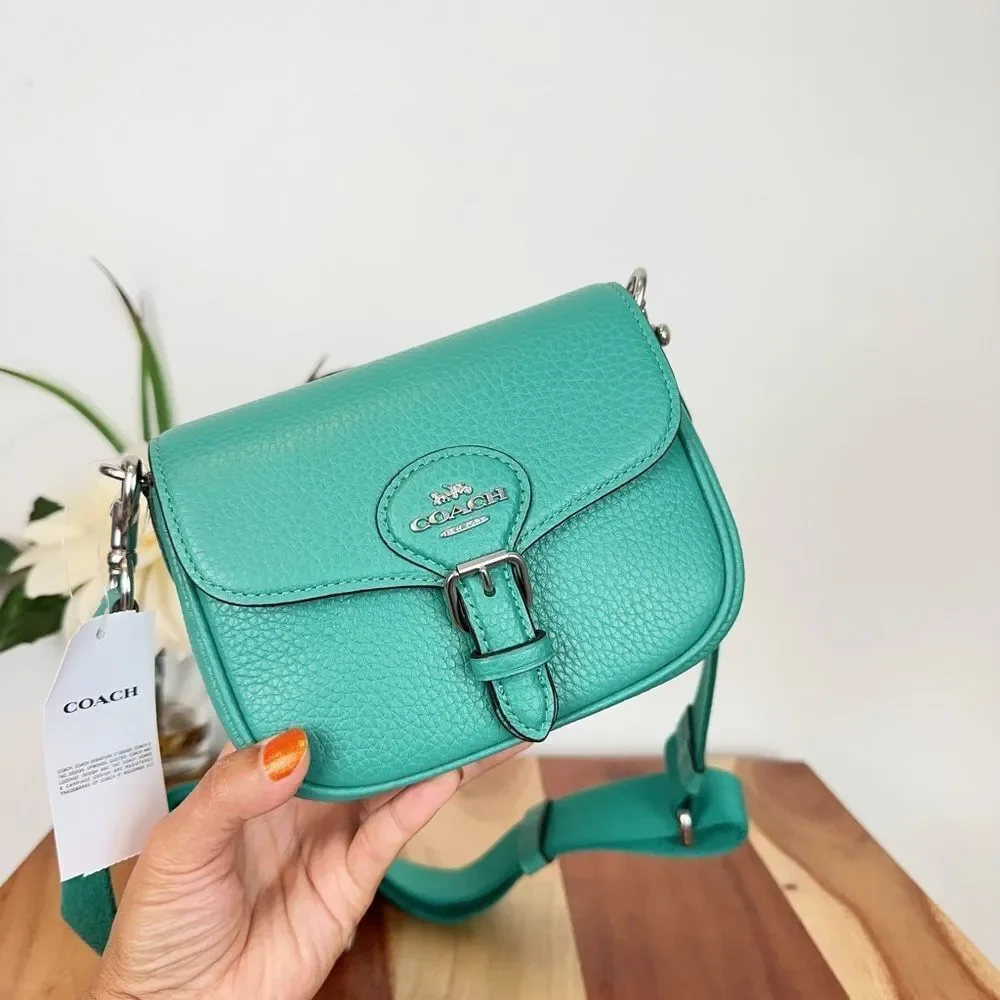 NWT Coach Amelia Small‎ Saddle Bag